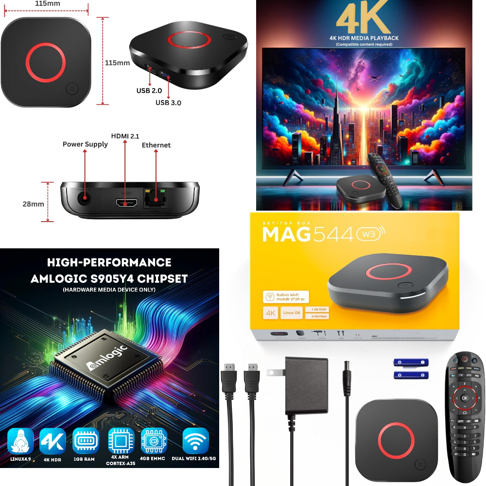 Fire TV Stick Interface on TV Screen